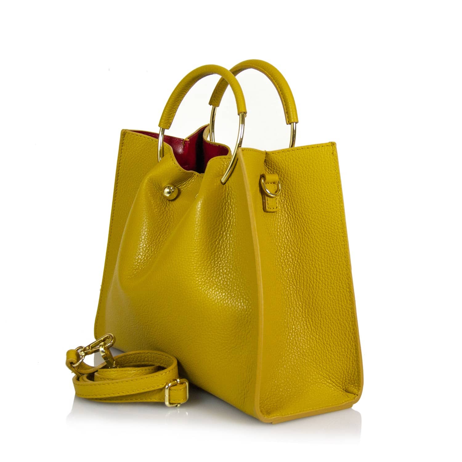 Genuine leather bag. made in Italy