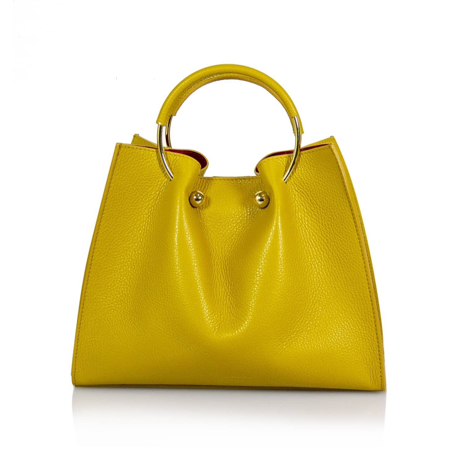 Genuine leather bag. made in Italy