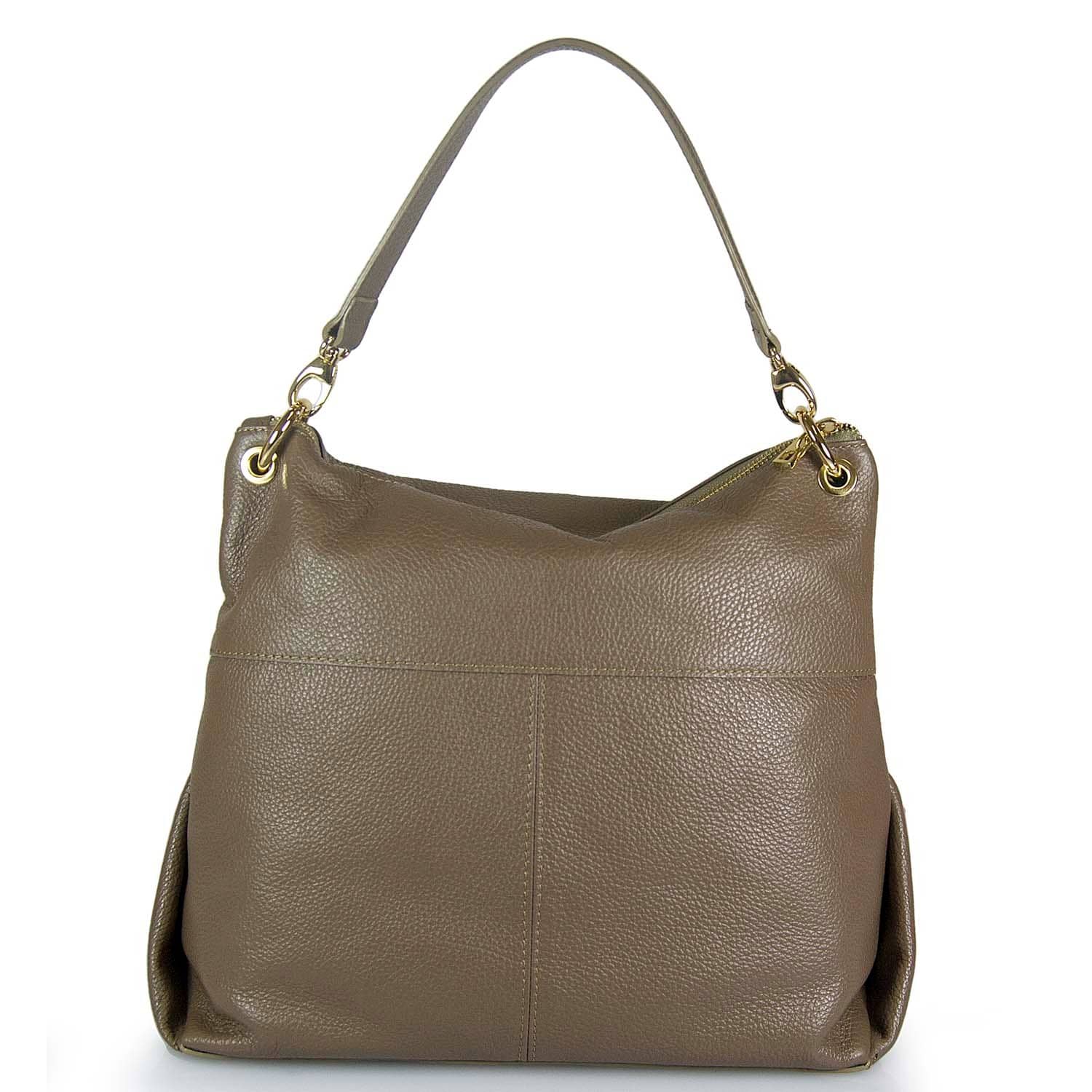Genuine leather bag. Made in Italy