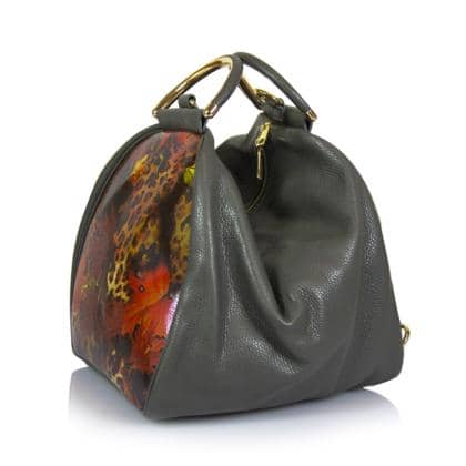QUEENX BAGS - Genuine leather bag. Made in Italy